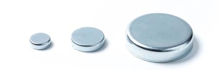 Pot magnets Hartferrite without bore and thread